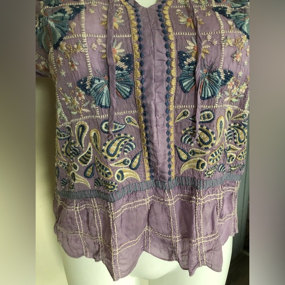 Johnny Was Embroidered Top - Picture 6 of 10